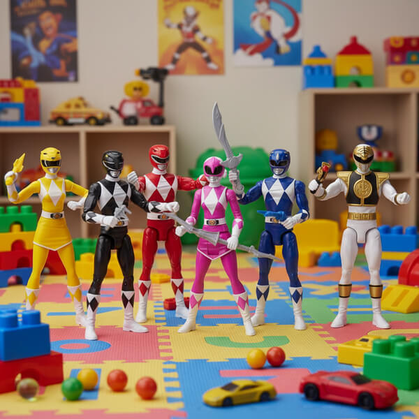 Mighty Morphin Power Rangers team