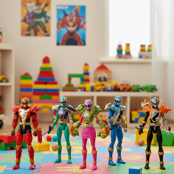 Power Rangers Dino Fury team